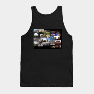 Sheffield collage art Tank Top